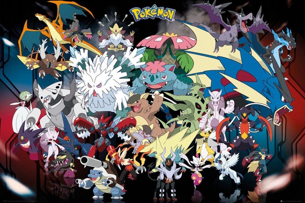 Image of GBeye Pokemon Mega Poster 91,5x61cm