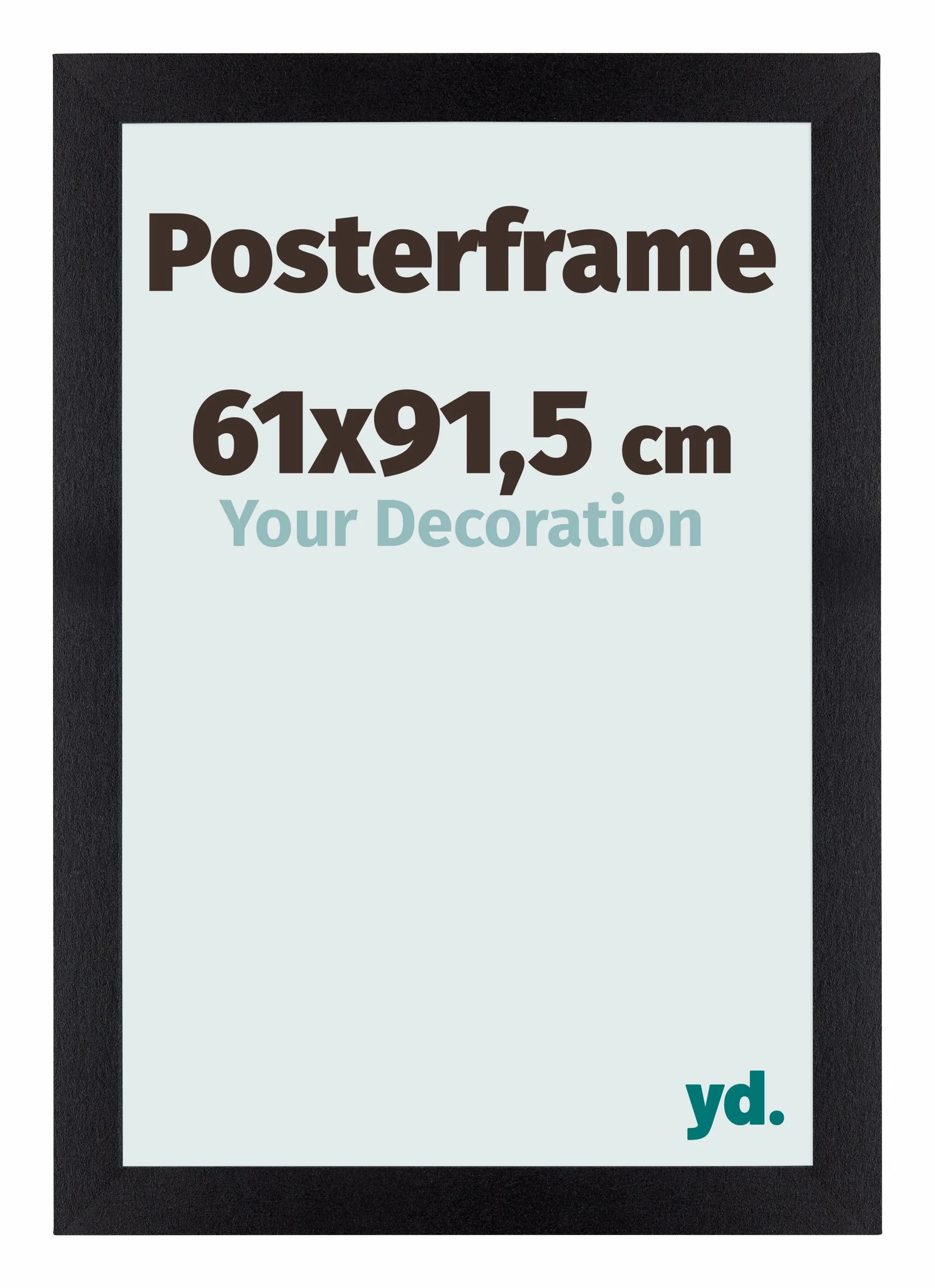 Image of Posterlijst 61x91,5cm Zwart Mat MDF Parma