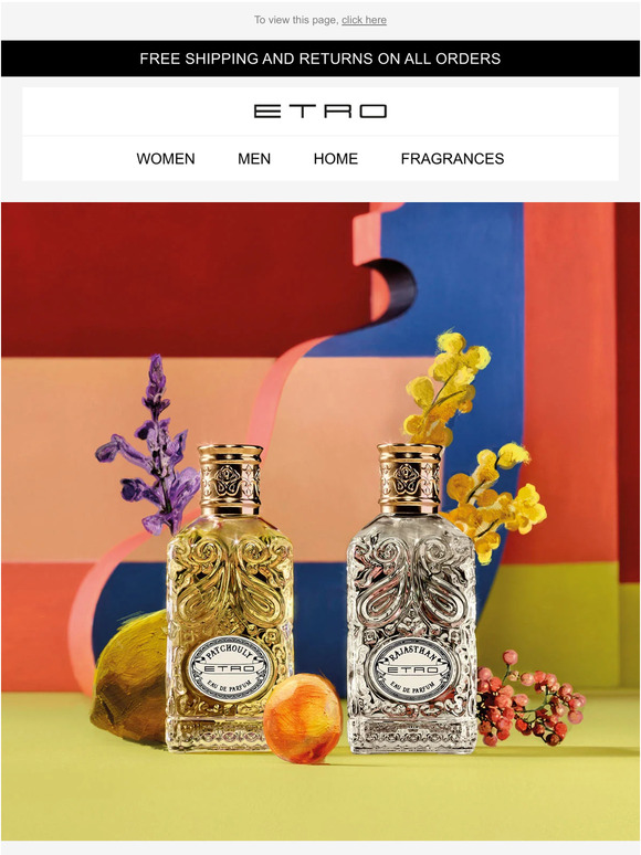 COLOURFUL STRIPES AND ICONIC FRAGRANCES