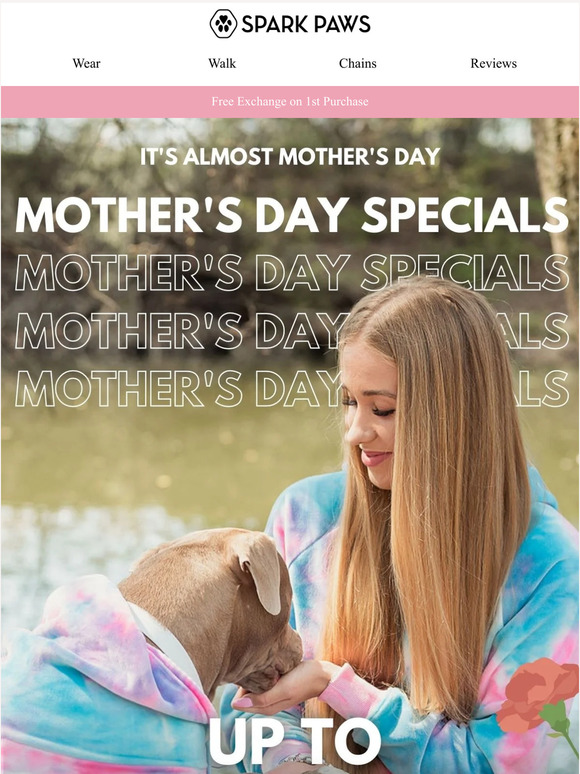 Treat Your Dog Mom: Up to 30% Off! ❤️