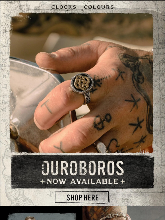 Clocks and Colours Convert Ouroboros Ring — Now Available Milled