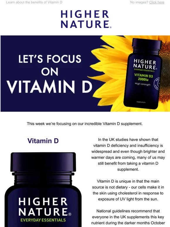 Let's Talk About Vitamin D