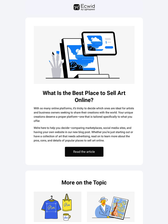 Should You Sell Art on a Website, Marketplace, or Social Media?