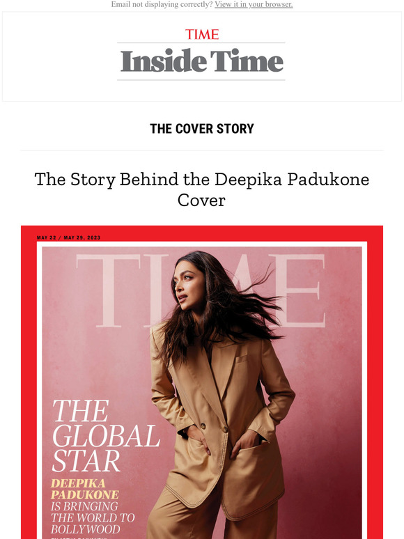 The story behind the Deepika Padukone cover