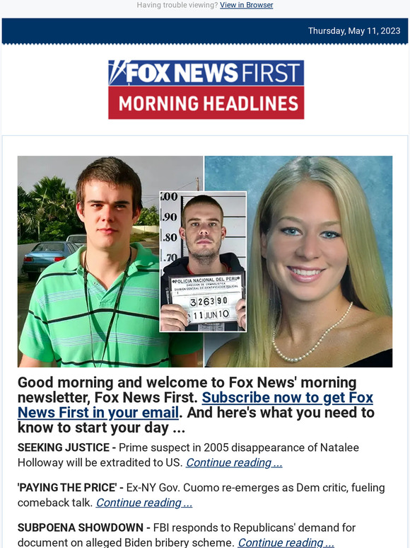 Fox News Prime Suspect In 2005 Disappearance Of Natalee Holloway Will Be Extradited To Us Milled