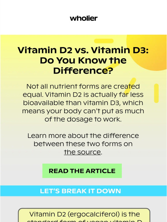 D2 vs. D3: Which vitamin D reigns supreme?