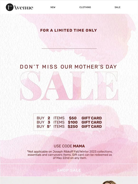 Don't Miss Our Mother's Day Sale 💖