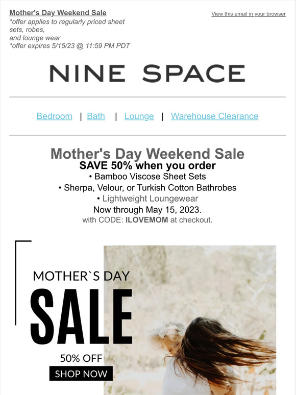 Mother's Day Weekend Sale 💕