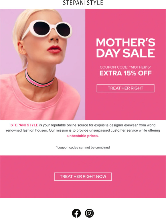 Treat Her Right | Extra 15% off