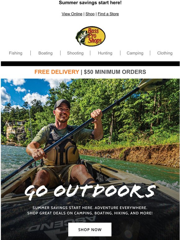 Go Outdoors Sale Starts NOW!