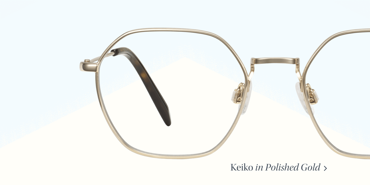 Keiko in Polished gold