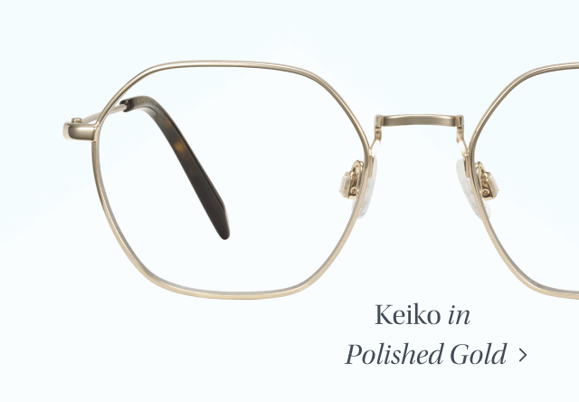 Keiko in Polished gold