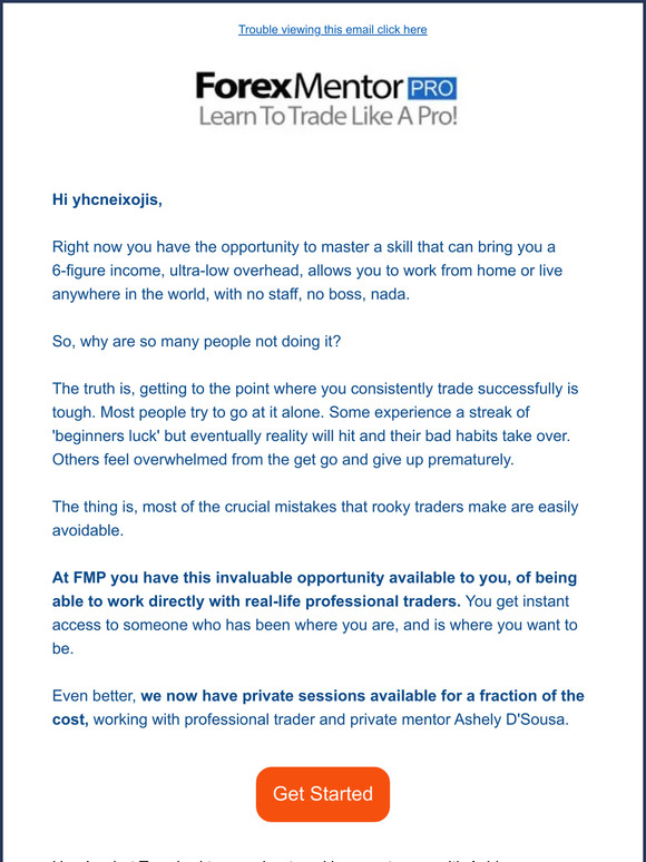 An opportunity that could change your life