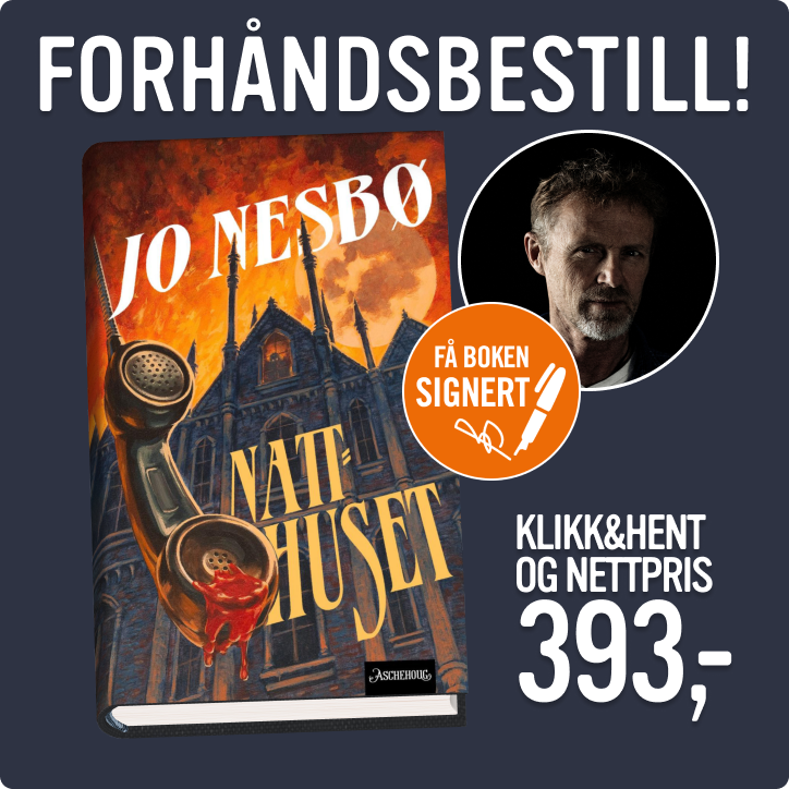 Forhåndsbestill Natthuset av Jo Nesbø og få den signert. Nettpris 393kr