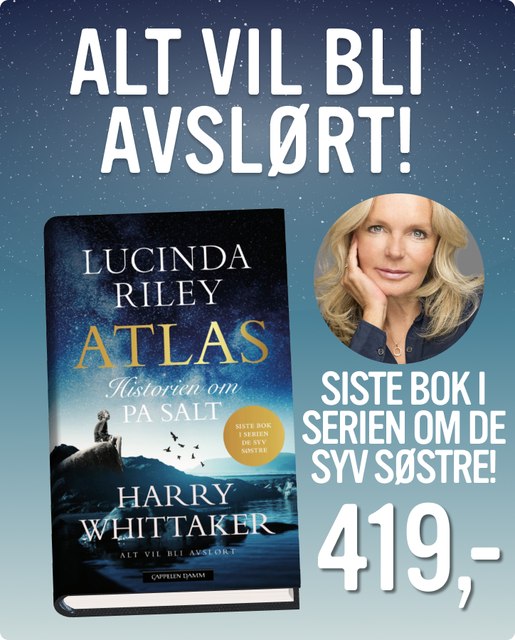 Atlas av Lucinda Riley nettpris 419kr