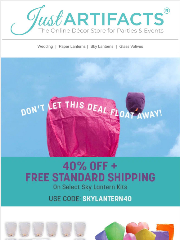 Just Artifacts 40 Off + FREE Standard Shipping! Milled