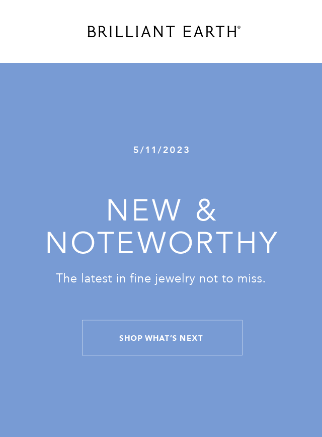 Brilliant Earth “Thanks, it’s new” Milled