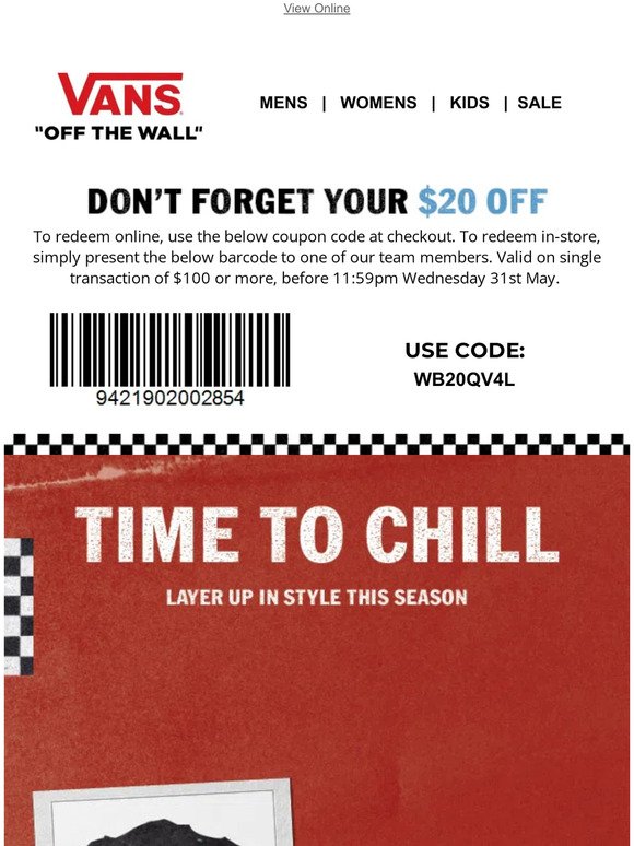 Don't Forget Your $20 Off 👀