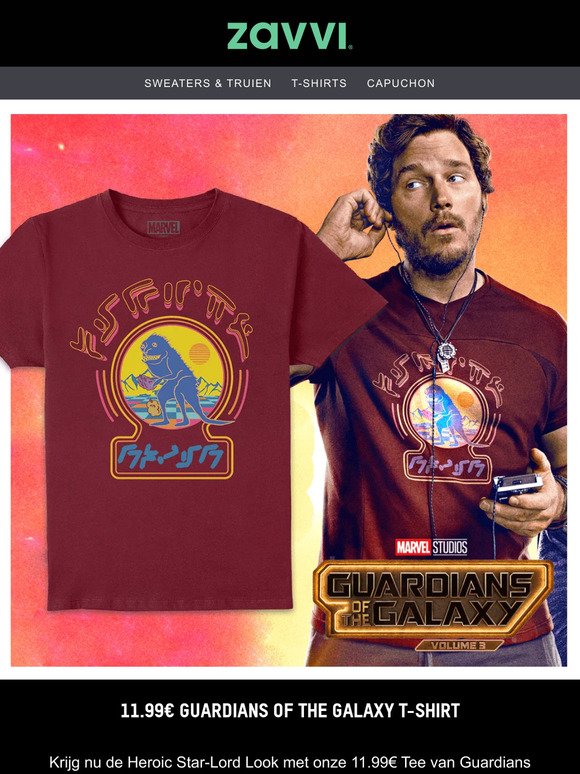 11.99€ Guardians of the Galaxy T-shirt! 🌌