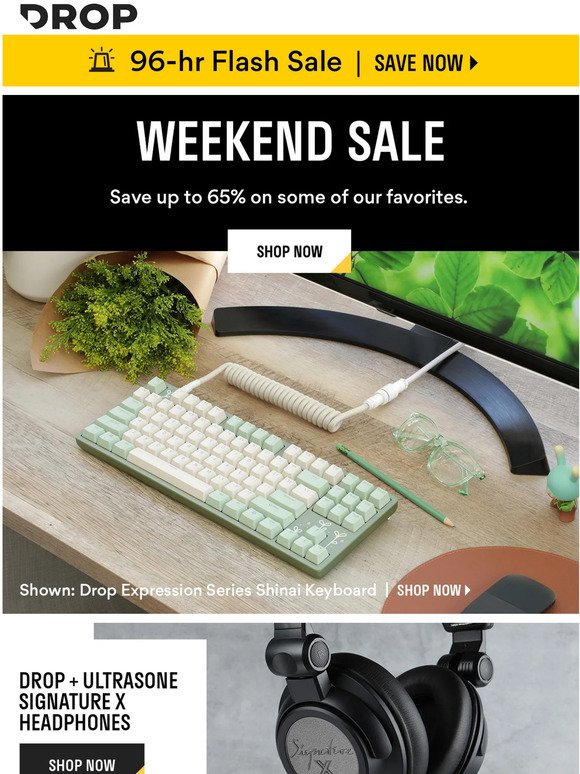 Weekend Sale | Save up to 65%