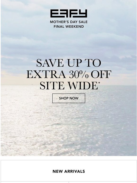 Last Call! Extra 30% OFF
