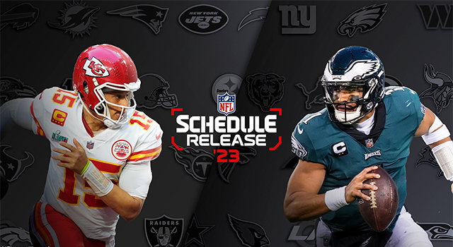 Full 2023 regular season schedule is out now