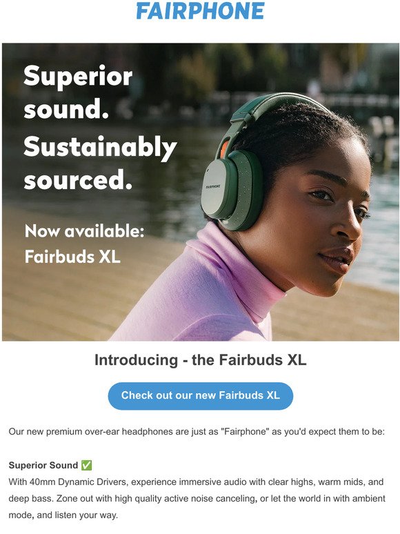 Introducing - The Fairbuds XL