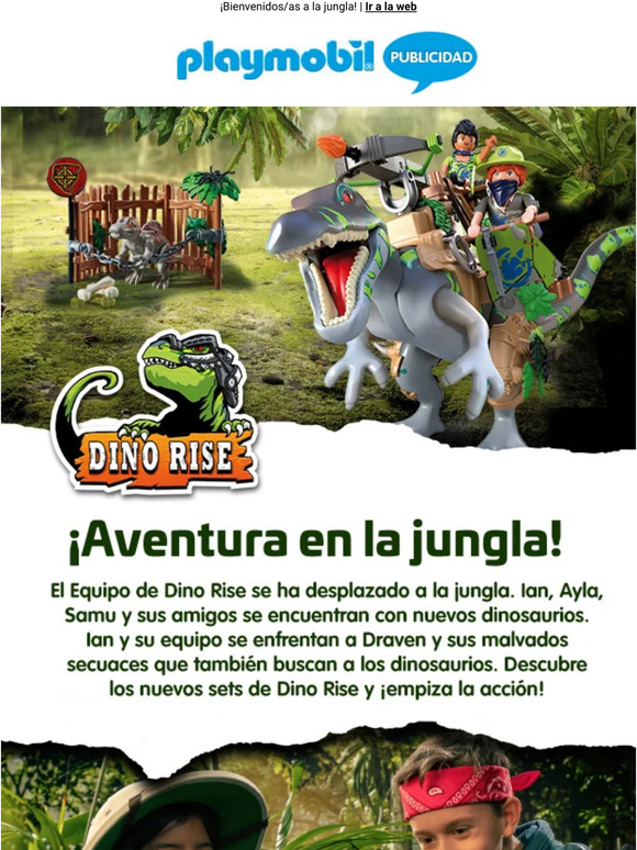 Nuevas aventuras con DINO RISE