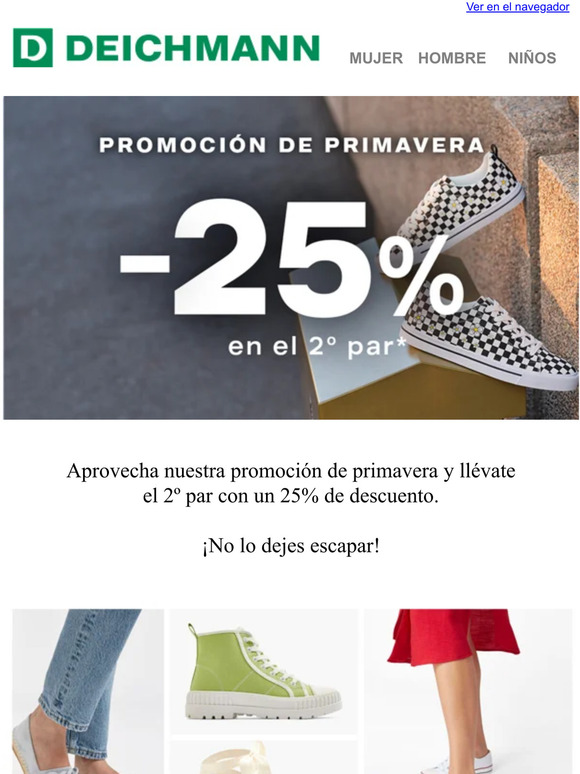 deichmann ES Protege tu calzado con IMBOX Milled