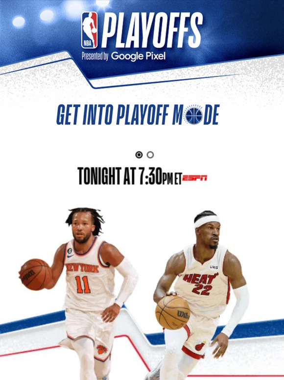 NBA.com: Playoff Mode Heats Up: Tonight on ESPN | Milled