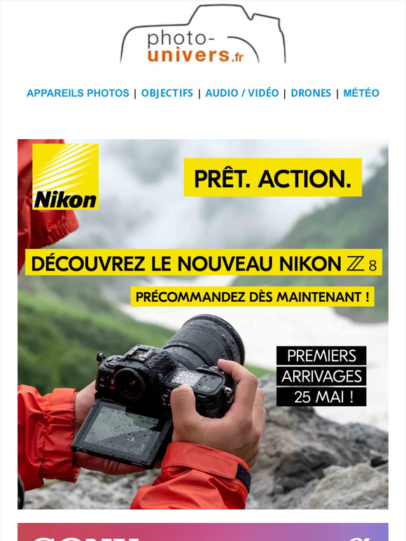 Découvrez le nouveau Nikon Z8 et plein d'autres surprises !