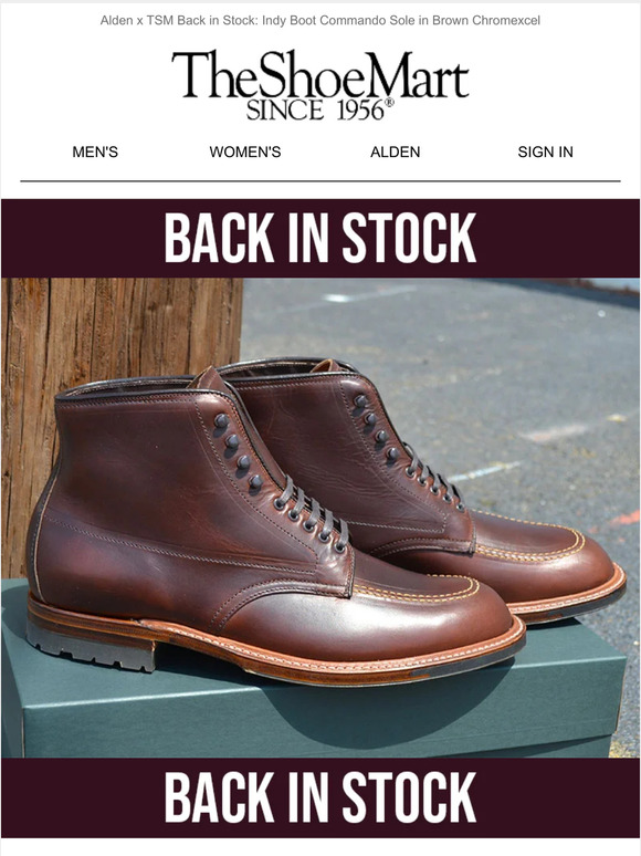 Long Awaited Indy Boots Have Arrived!