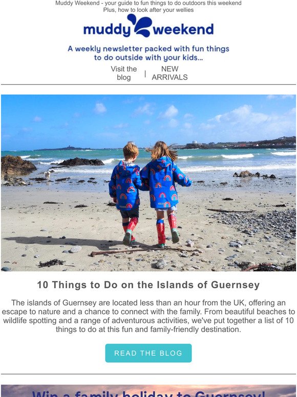 WIN a family holiday to Guernsey! 🐚