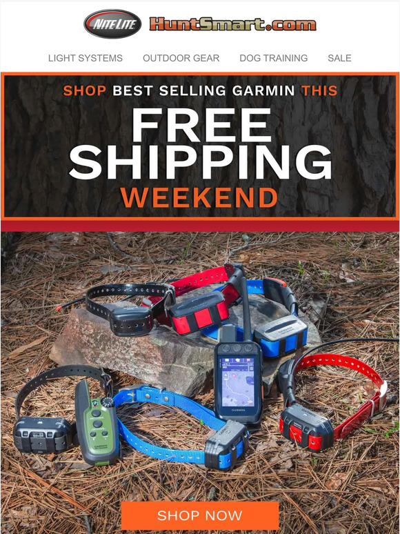 HuntSmart Free Shipping Starts Now! Milled