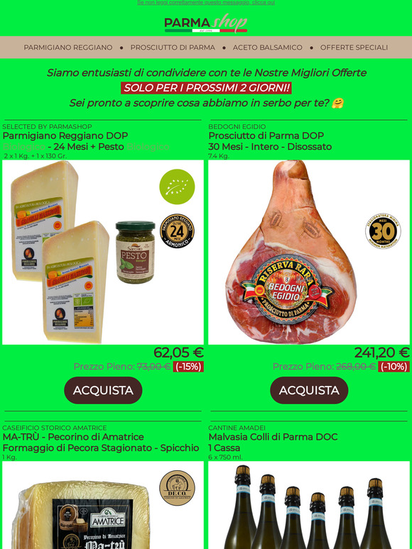 🇮🇹 🤤Hai fame di Offerte? Approfitta delle Nostre Gustose Promozioni per soli 2 giorni!🍴