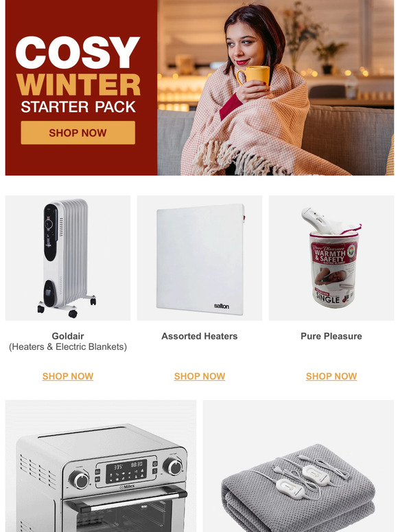 The ultimate cosy Winter starter pack!🔥🧣