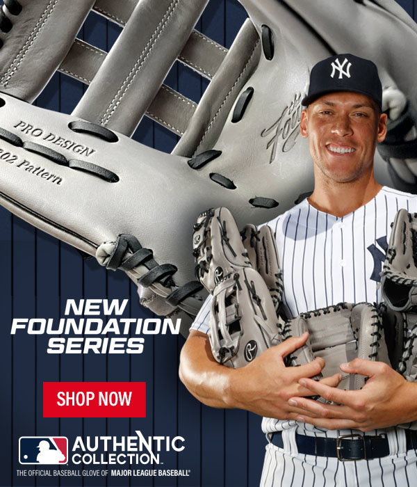 Rawlings | Foundation Series Baseball Glove | Aaron Judge Collaboration | Multiple Styles