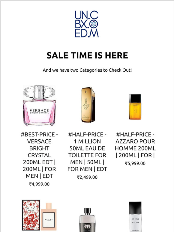 The Select Sale ! 25 Fragrances in 3 Categories - Total 75 Fragrances