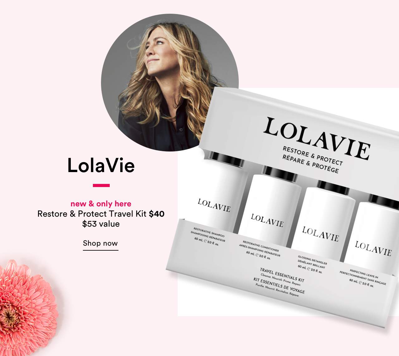 Lolavie Restore & Protect Travel Kit