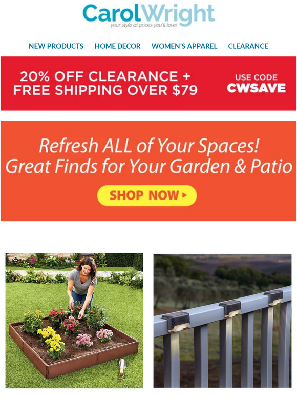 Dr. Leonard's Healthcare/Carol Wright Gifts Refresh ALL of Your Spaces! Great Finds for Your