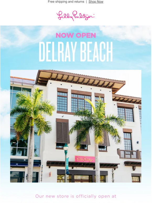 Lilly Pulitzer Our NEW store is open in Delray Beach! Milled