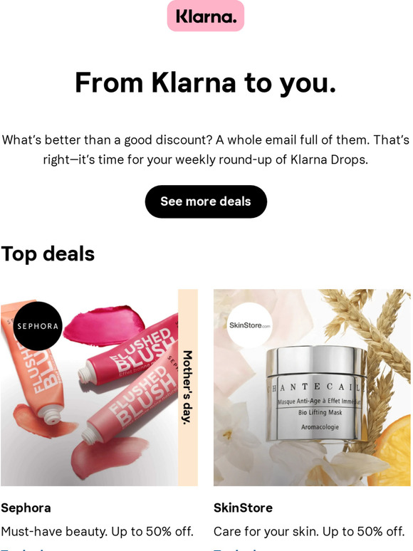 Save on new faves.