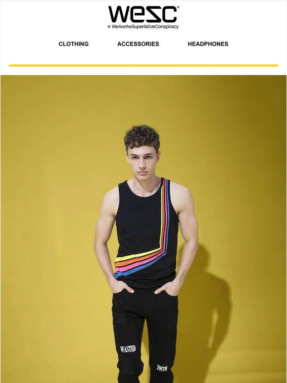 Beat the Heat with Tank Deals from WeSC ☀️
