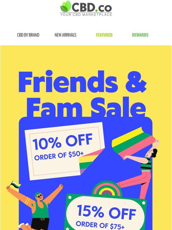 Time for our friends and family sale! 🥳 Ready to save 30%?? 🙌