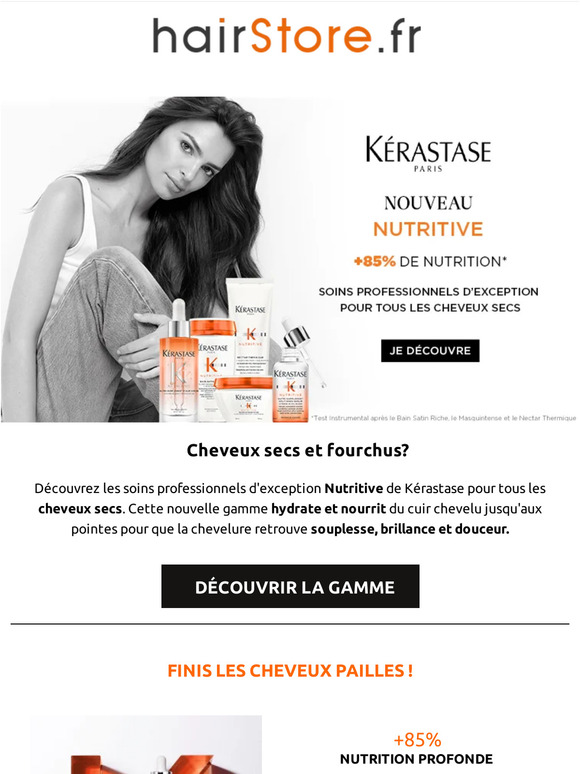 Découvrez la gamme Nutritive de Kérastase et ressentez la différence !