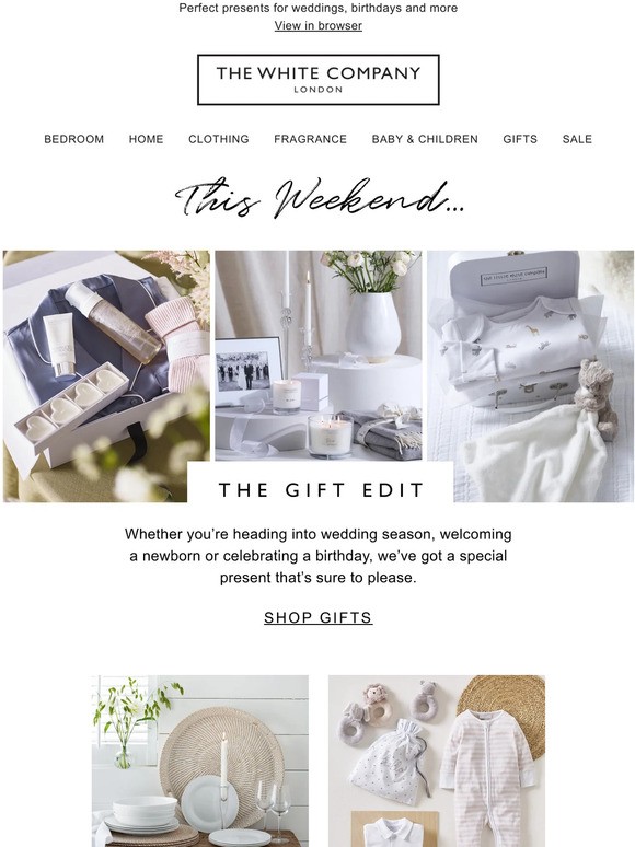 Gifts for all occasions