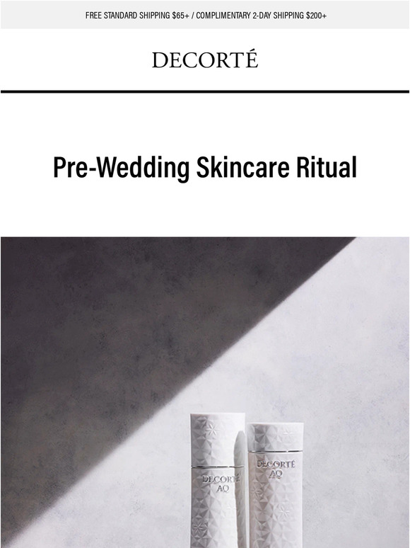 Pre-Wedding Skincare Ritual