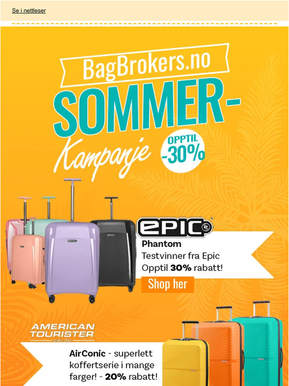 Sommerkampanjen er i gang!