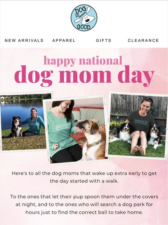 💗🐶 Happy Dog Mom Day!!