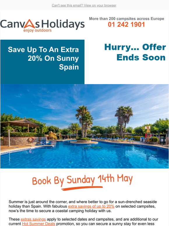 Last Chance To Save On Sunny Spain Holidays